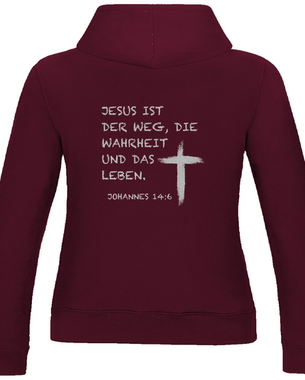 Jesus ist der Weg - Damen Hoodie