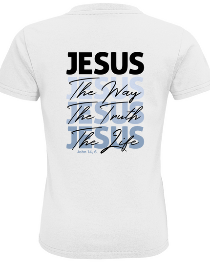 Jesus Way Truth Life - Kinder Shirt Bio