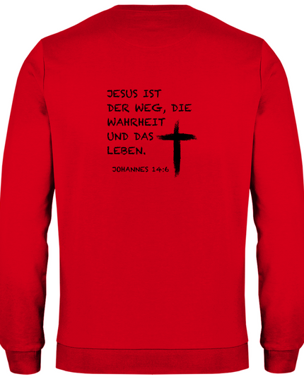 Jesus ist der Weg - Herren Sweatshirt