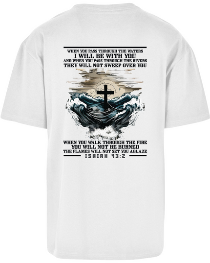 Estar contigo - camisa unisex de gran tamaño