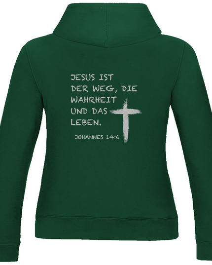 Jesus ist der Weg - Damen Hoodie