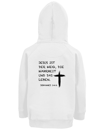 Jesus ist der Weg - Kinder Hoodie Bio