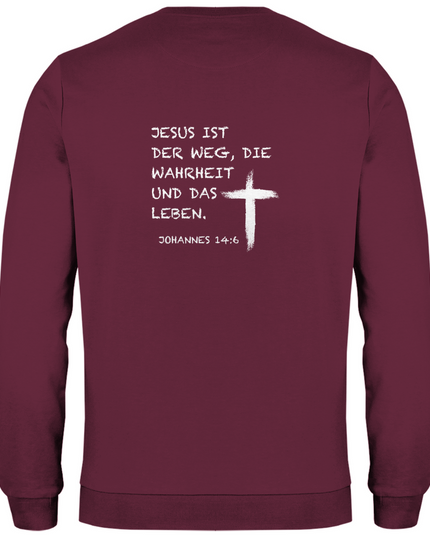 Jesus ist der Weg - Herren Sweatshirt