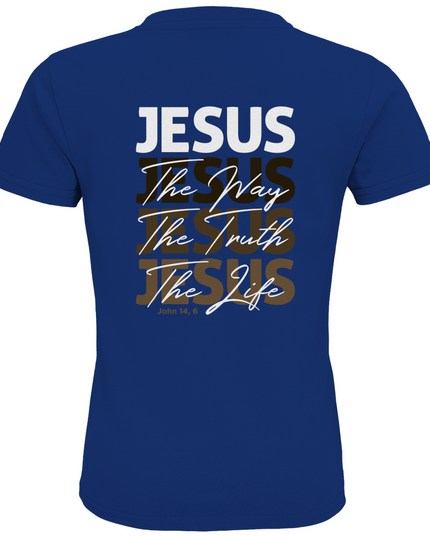 Jesus Way Truth Life - Kinder Shirt Bio