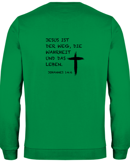 Jesus ist der Weg - Herren Sweatshirt