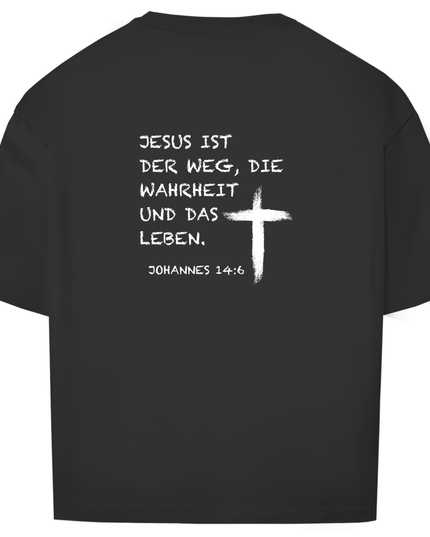 Jesus ist der Weg - Unisex Shirt Oversize