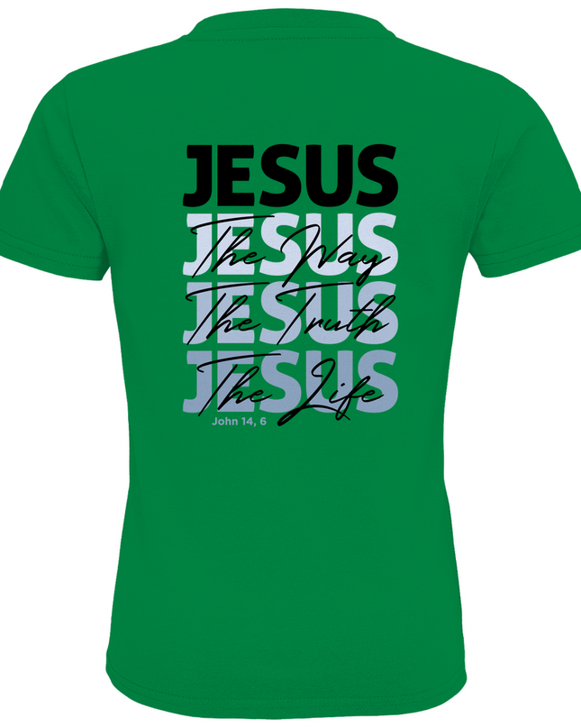Jesus Way Truth Life - Kinder Shirt Bio