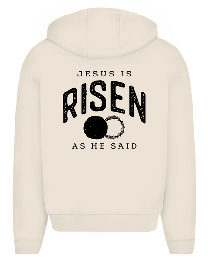 Risen - Unisex Zipper Hoodie Oversize