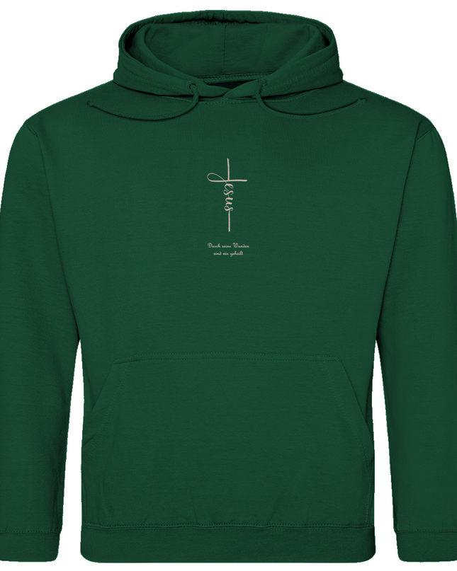 Durch Seine Wunden - Herren Hoodie