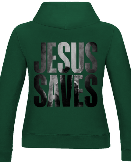 Jesus saves - Damen Hoodie