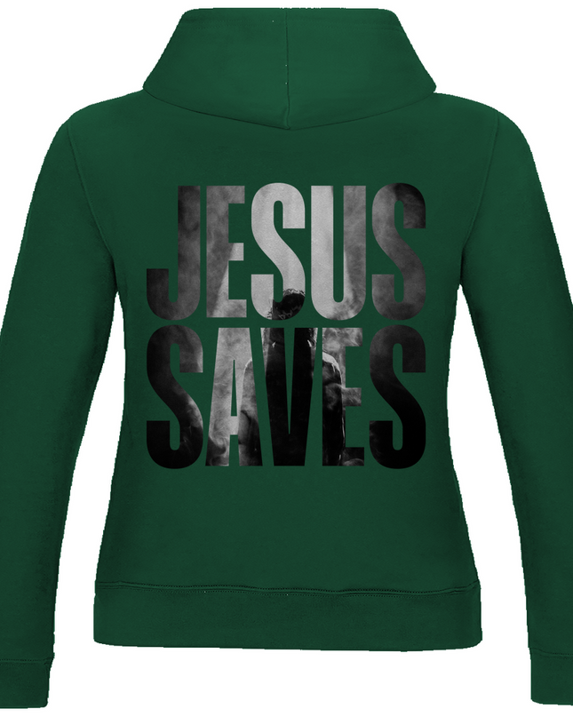 Jesus saves - Damen Hoodie