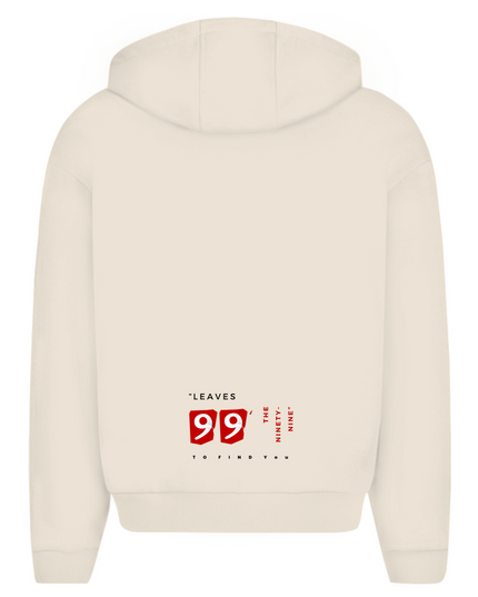 Leaves 99 - Unisex Zipper Hoodie Oversize