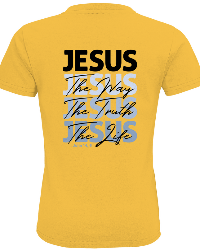 Jesus Way Truth Life - Kinder Shirt Bio