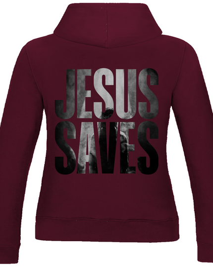 Jesus saves - Damen Hoodie