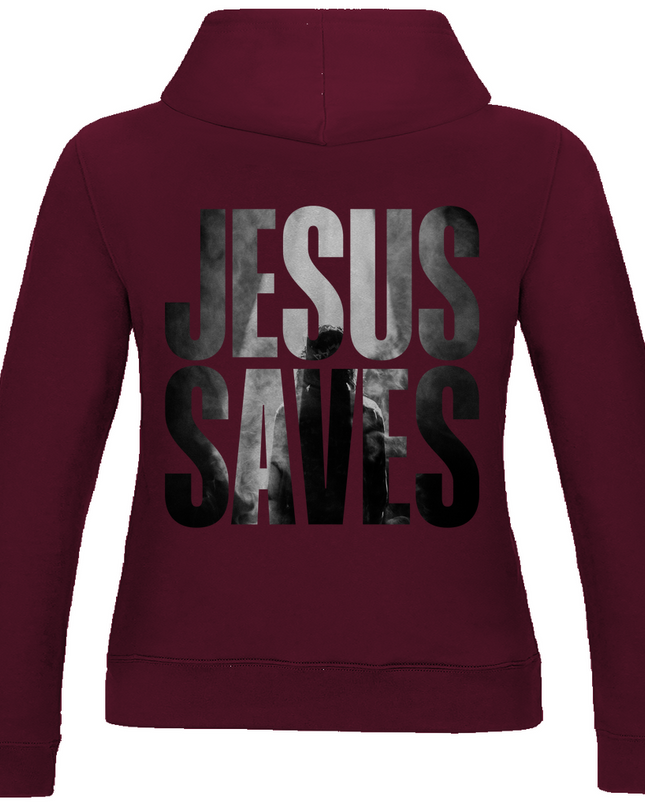 Jesus saves - Damen Hoodie