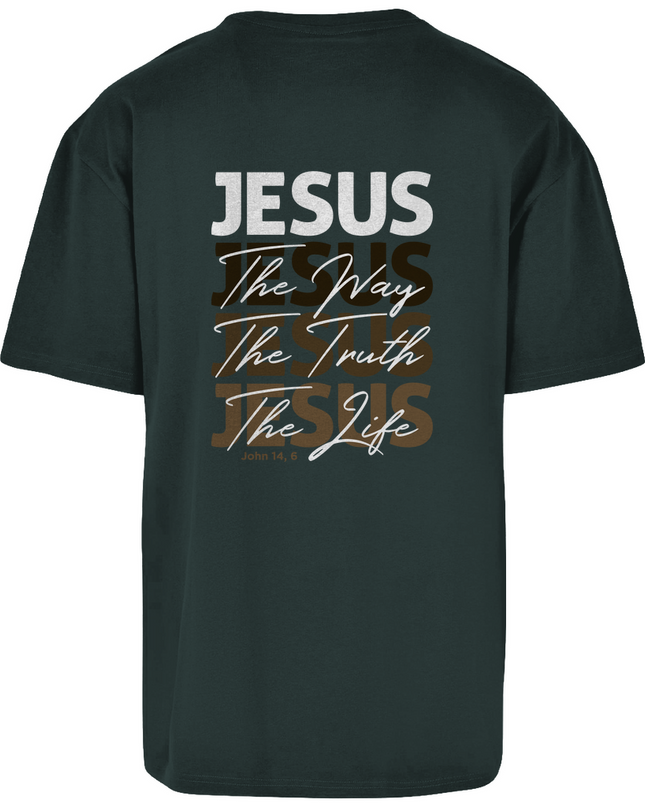 Jesús, el camino, la verdad y la vida - Camisa extragrande