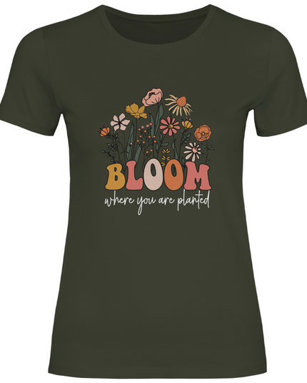 Bloom - Camisa básica para mujer