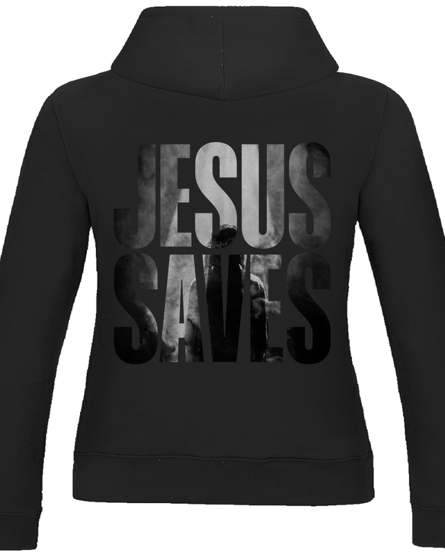 Jesus saves - Damen Hoodie
