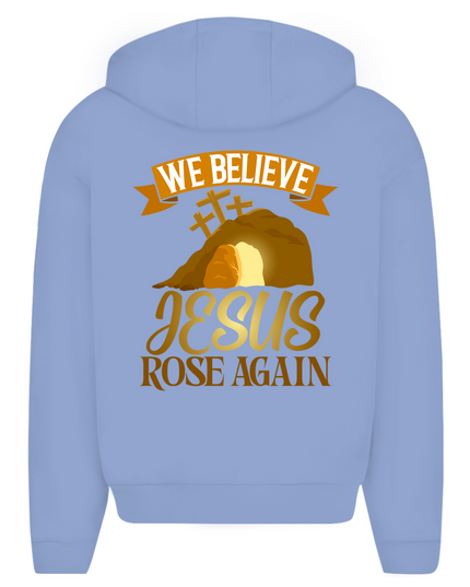 We believe - Unisex Zipper Hoodie Oversize