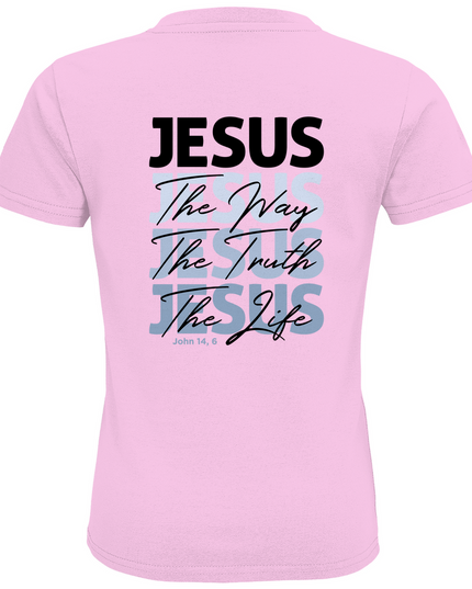 Jesus Way Truth Life - Kinder Shirt Bio