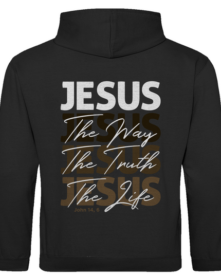 Jesus Way Truth Life - Herren Hoodie