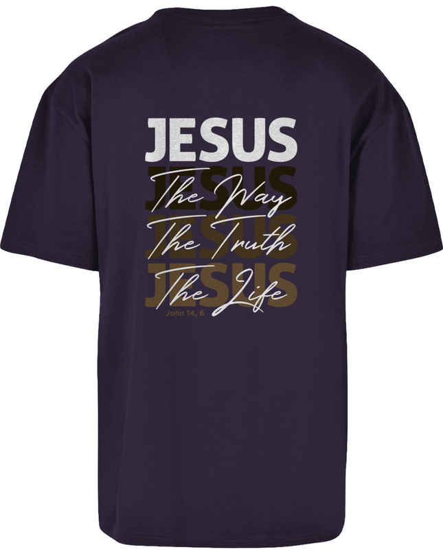 Jesús, el camino, la verdad y la vida - Camisa extragrande