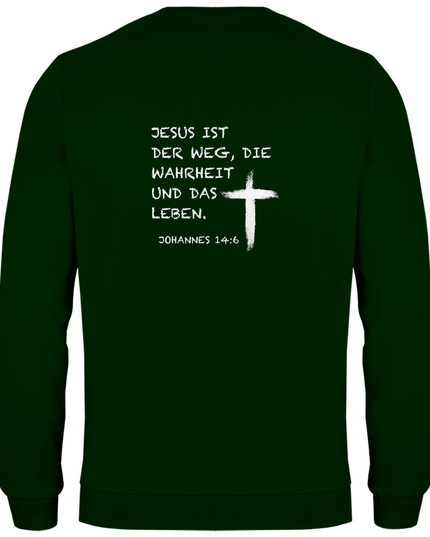 Jesus ist der Weg - Herren Sweatshirt