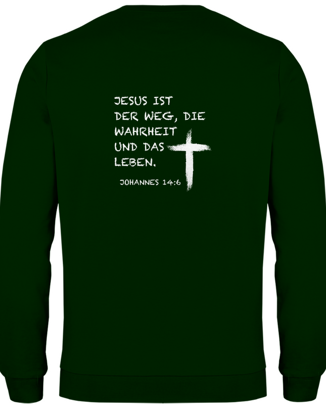 Jesus ist der Weg - Herren Sweatshirt