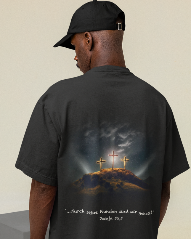 Isaiah 53.5 - Oversized Shirt (vacancy, backprint)