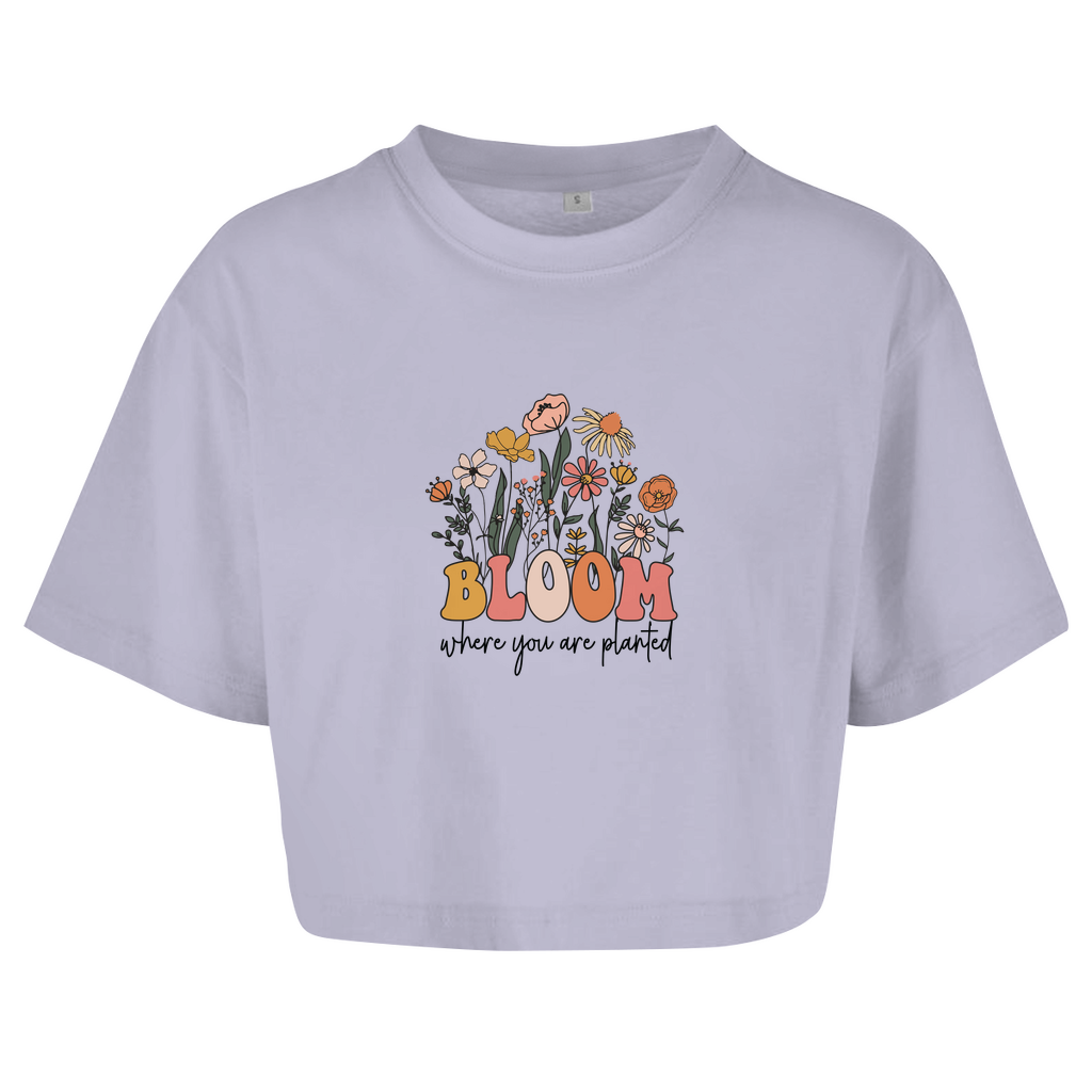 Bloom - Oversize Crop Top Damen