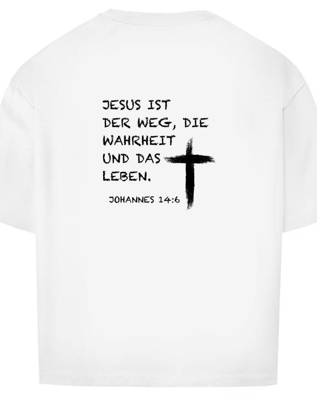 Jesus ist der Weg - Unisex Shirt Oversize