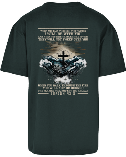 Estar contigo - camisa unisex de gran tamaño
