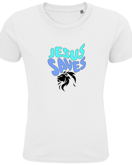 Jesus saves - Kinder Shirt Bio