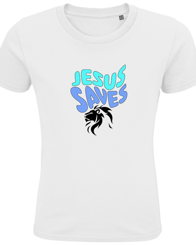 Jesus saves - Kinder Shirt Bio