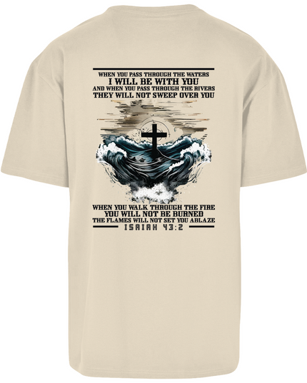 Estar contigo - camisa unisex de gran tamaño