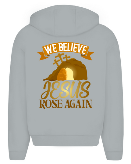 We believe - Unisex Zipper Hoodie Oversize