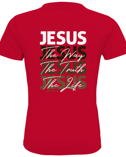 Jesus Way Truth Life - Kinder Shirt Bio
