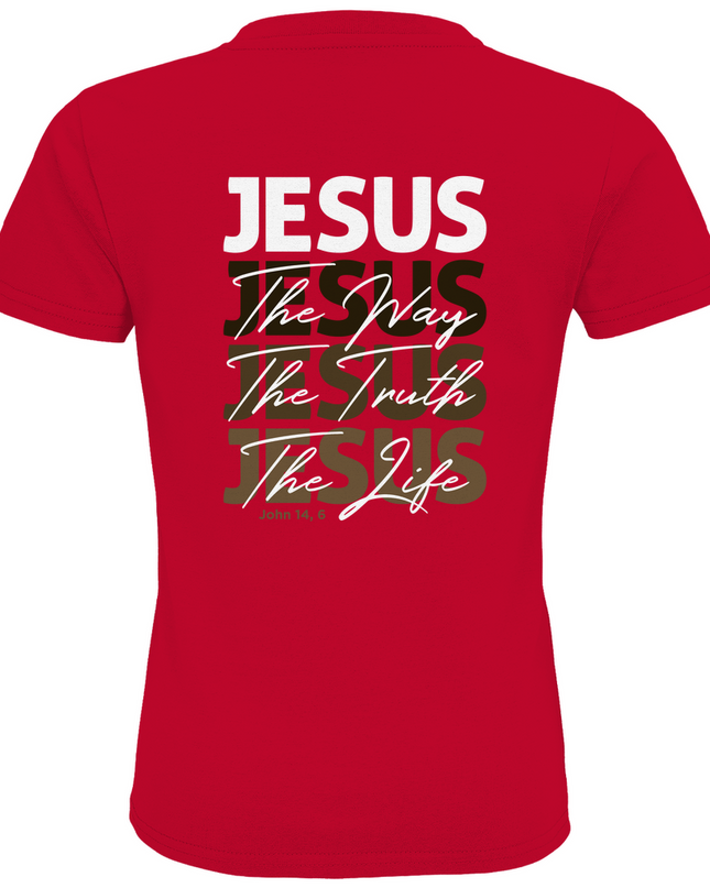 Jesus Way Truth Life - Kinder Shirt Bio
