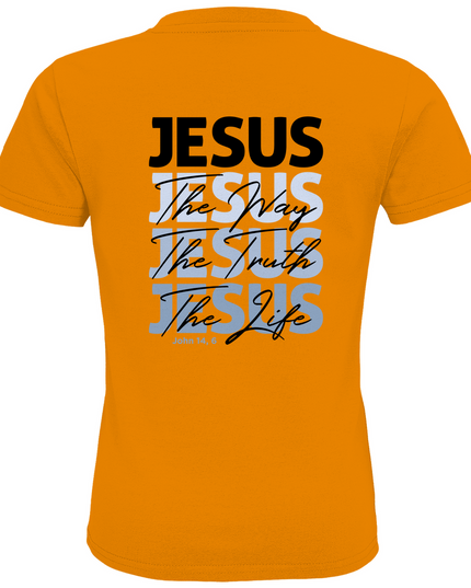 Jesus Way Truth Life - Kinder Shirt Bio