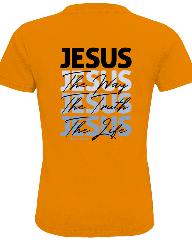Jesus Way Truth Life - Kinder Shirt Bio