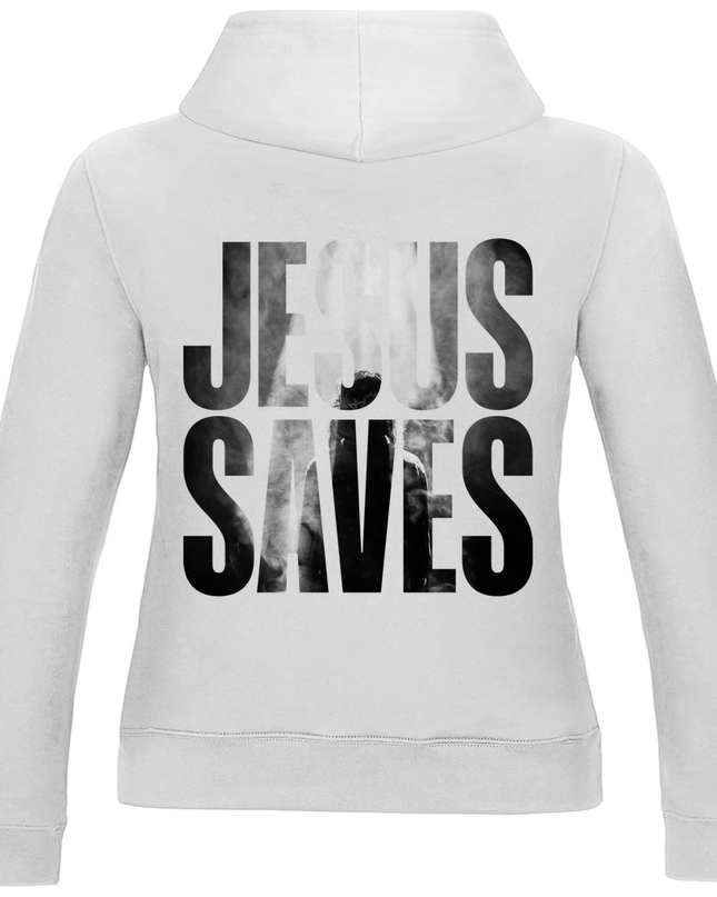 Jesus saves - Damen Hoodie