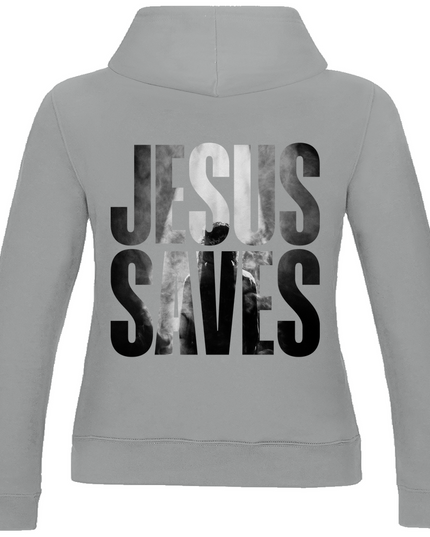 Jesus saves - Damen Hoodie