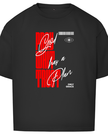 Pray Wait Trust - Unisex Shirt Oversize