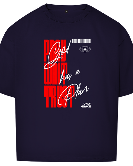 Pray Wait Trust - Unisex Shirt Oversize