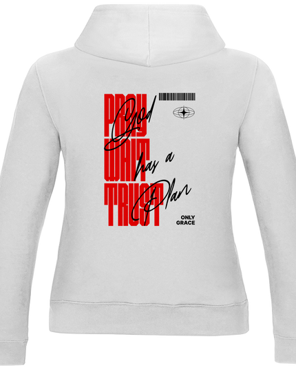 Pray Wait Trust - Damen Hoodie