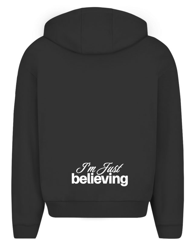 Believing - Unisex Zipper Hoodie Oversize