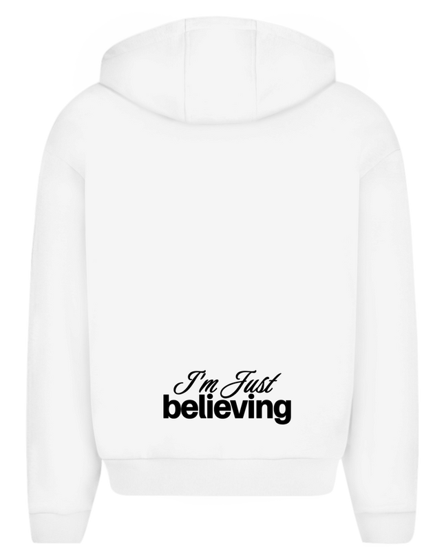 Believing - Unisex Zipper Hoodie Oversize