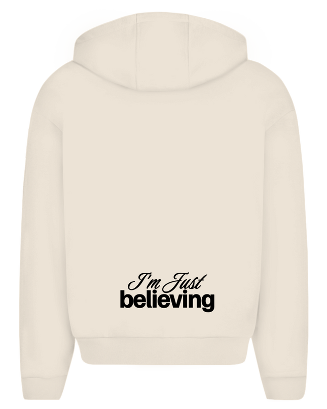 Believing - Unisex Zipper Hoodie Oversize