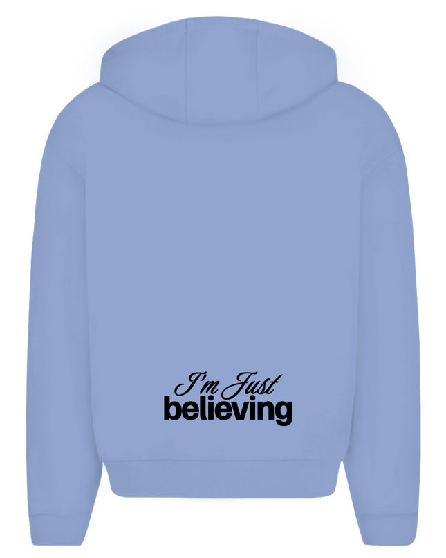 Believing - Unisex Zipper Hoodie Oversize