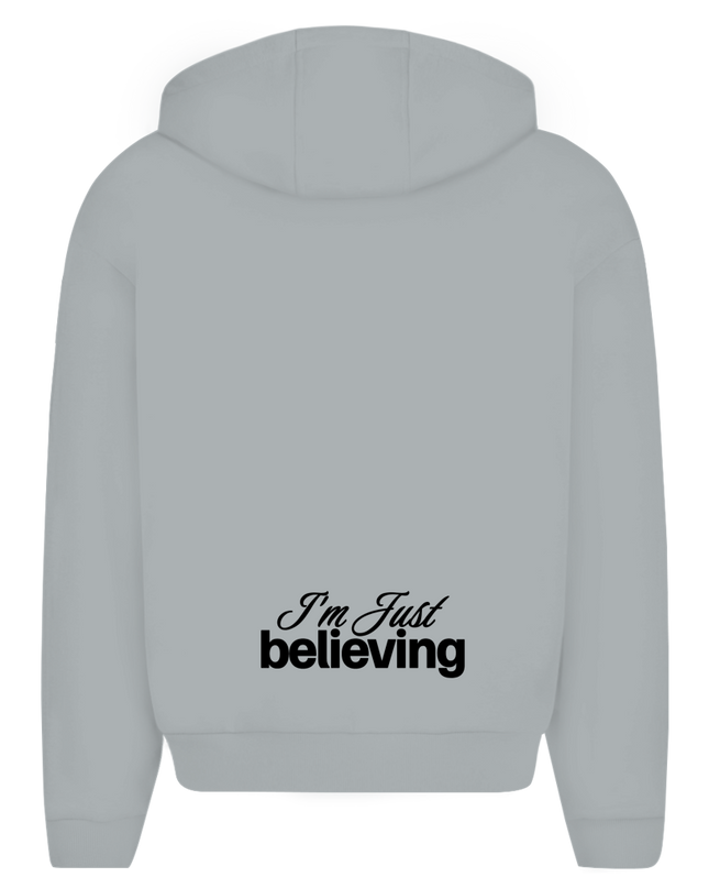 Believing - Unisex Zipper Hoodie Oversize